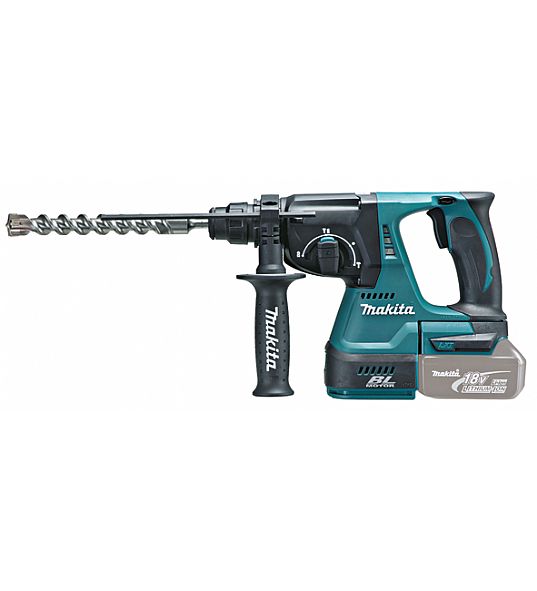 Marteau perforateur Makita DHR242Z; 18 V; 2 J; SDS-plus (sans batterie et chargeur)