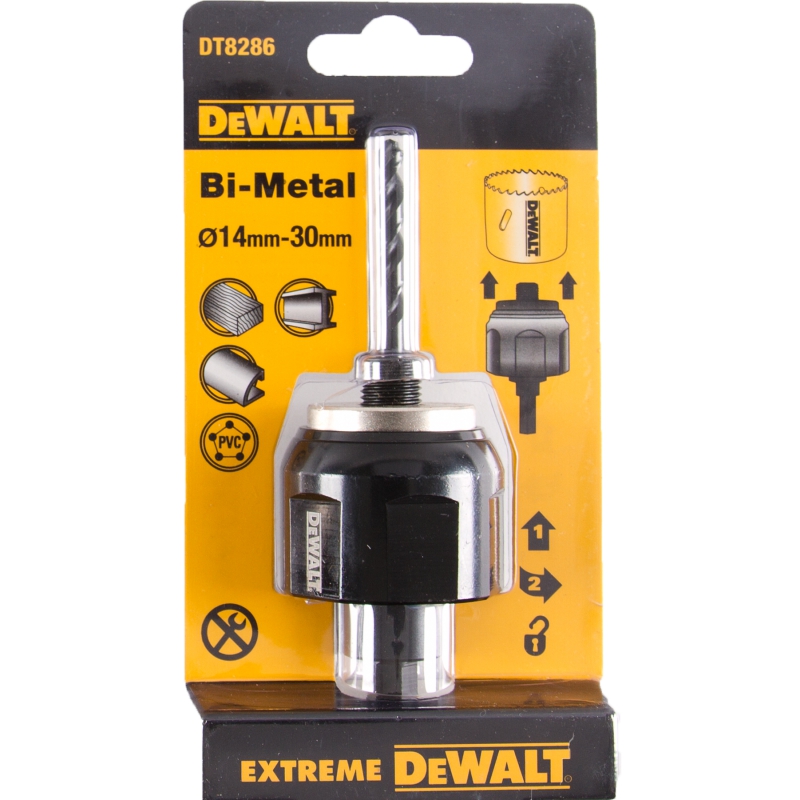 Adaptateur de changement de puissance DeWalt DT8286-QZ + foret d'alignement