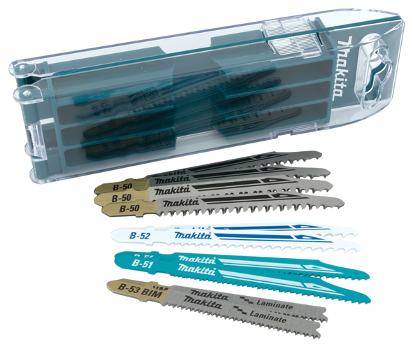 Jeu de lames de scie sauteuse Makita B-50/B-51/B-52/B-53; 10 unités