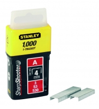 Agrafes Stanley; 11,3x4 mm; 1000 pcs .; type A galvanisé
