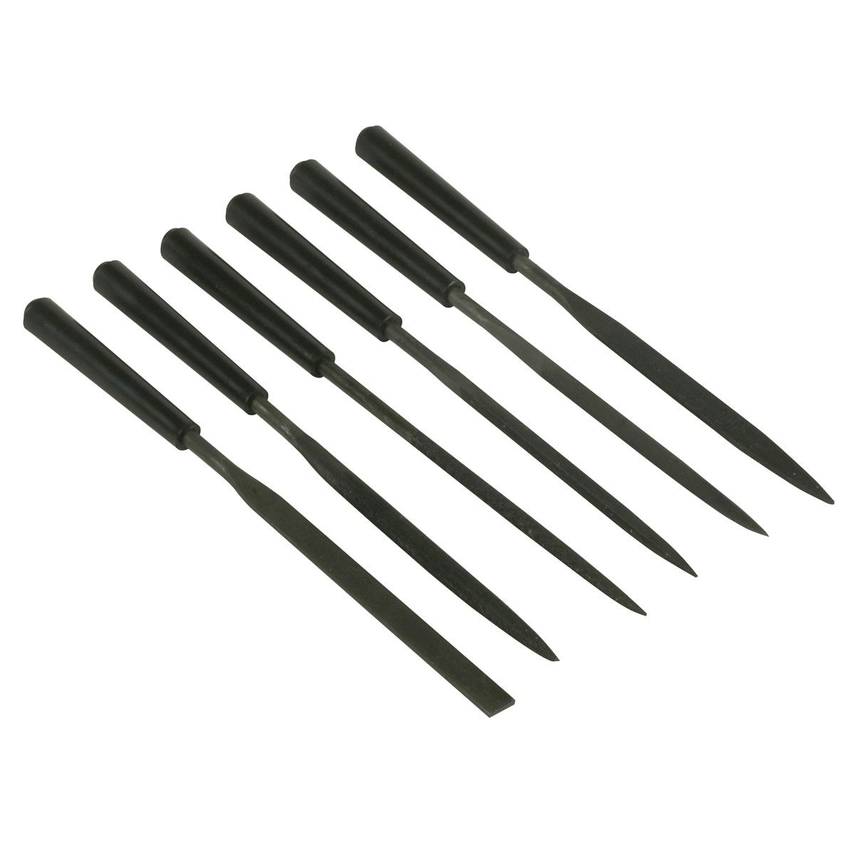 Jeu de fichiers Stanley; 6 pcs.; pour le métal