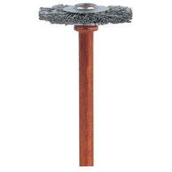 Brosse en acier inoxydable Dremel 530; 19 mm; 2 unités