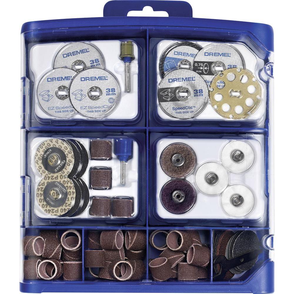 70 pièces ensemble d'accessoires Dremel EZ SpeedClic