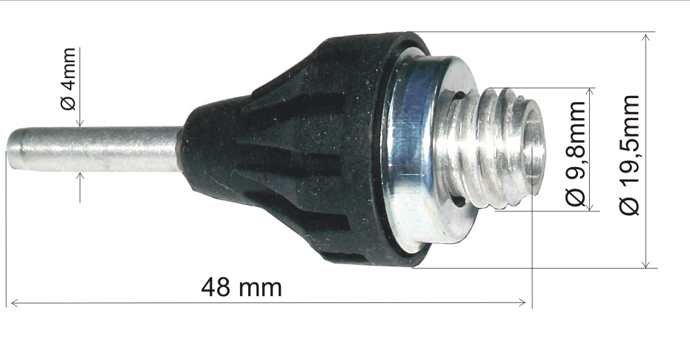 Corps de buse pour pistolet à air chaud Bosch; 19,5 mm