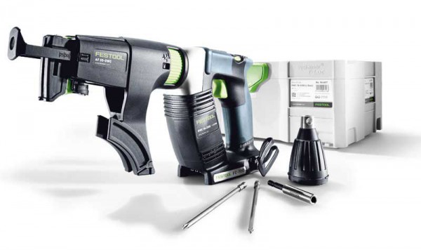 Tournevis pour cloison sèche Festool DWC 18-2500 Li-Basic; 18 V (sans batterie et...