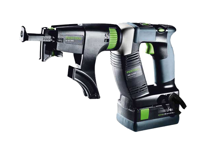 Tournevis pour cloison sèche Festool DWC 18-2500 Li 4,2 Set; 18 V; 2x4,2 Ah accu.
