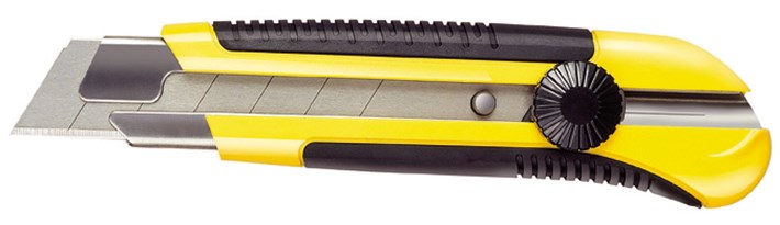 Couteau avec lames remplaçables Stanley; 25 mm