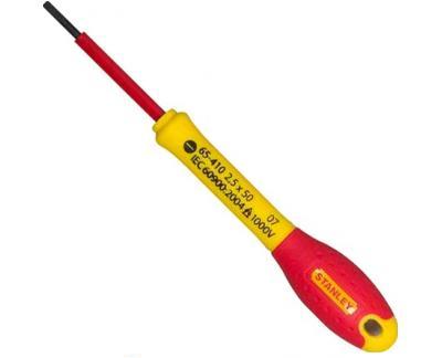 Tournevis plat Stanley FatMax VDE; SL2,5; 1000 V