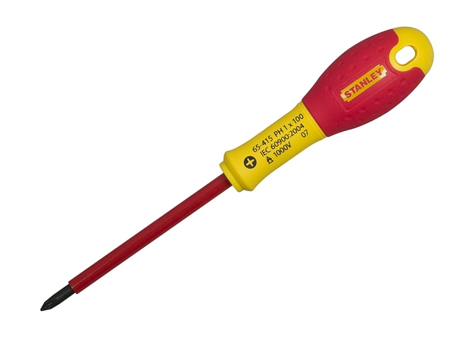 Tournevis croisé Stanley FatMax VDE; PH0; 1000 V