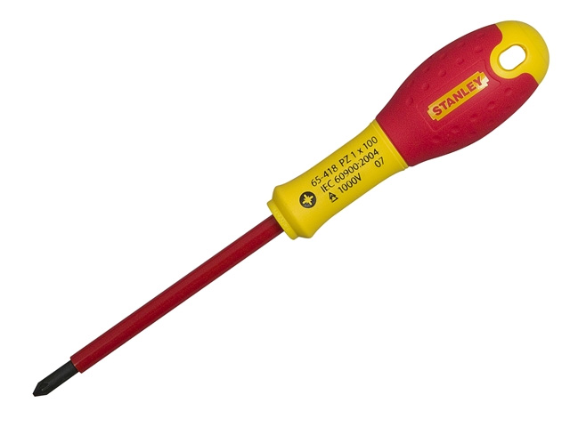 Tournevis croisé Stanley FatMax VDE; PZ1; 1000 V