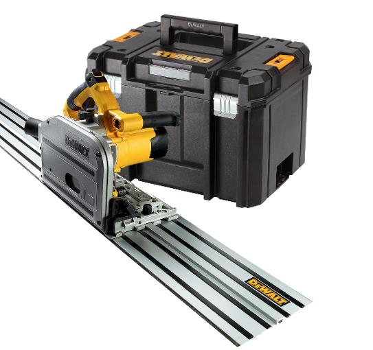 Scie plongeante DeWalt DWS520KTR + Rail de guidage DeWalt DWS5022; 1,5 m