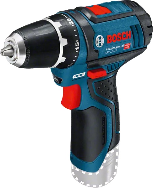 Perceuse Bosch GSR 12V-15; 12 V (sans batterie et chargeur)