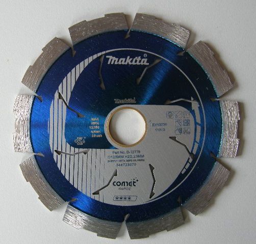 Disque à tronçonner diamanté Makita Comet Rapid; 125 mm