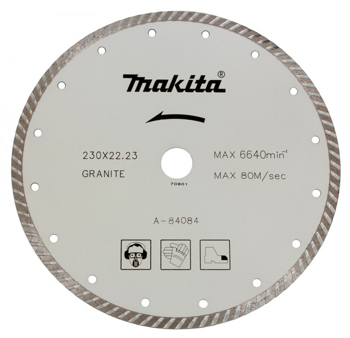 Disque à tronçonner diamanté Makita Turbo; 230 mm
