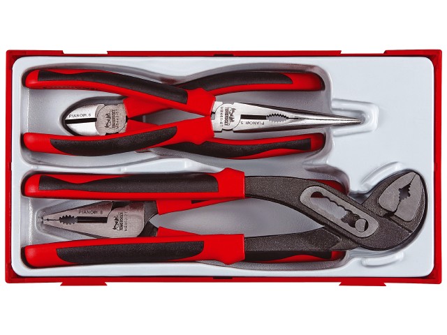 Set de pinces Teng Tools TT440-T; 4 unités