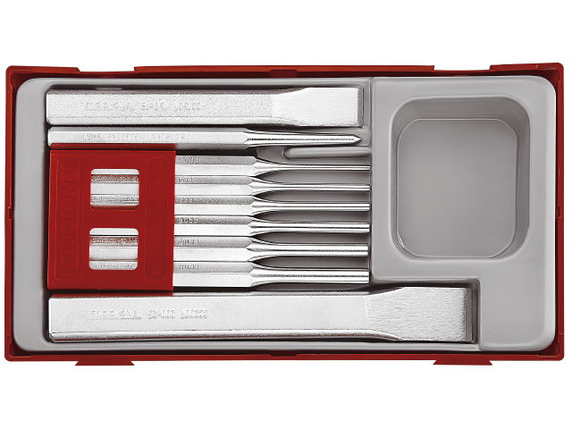 9 pièces ensemble de poinçon et ciseau Teng Tools TTPC09
