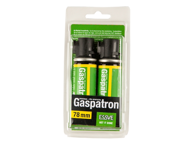 Gaz de chalumeau Essve; 78 mm; 2 unités