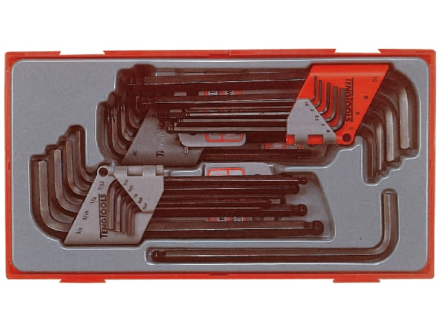 Ensemble de clés à anneau Teng Tools TTHT28; 28 unités