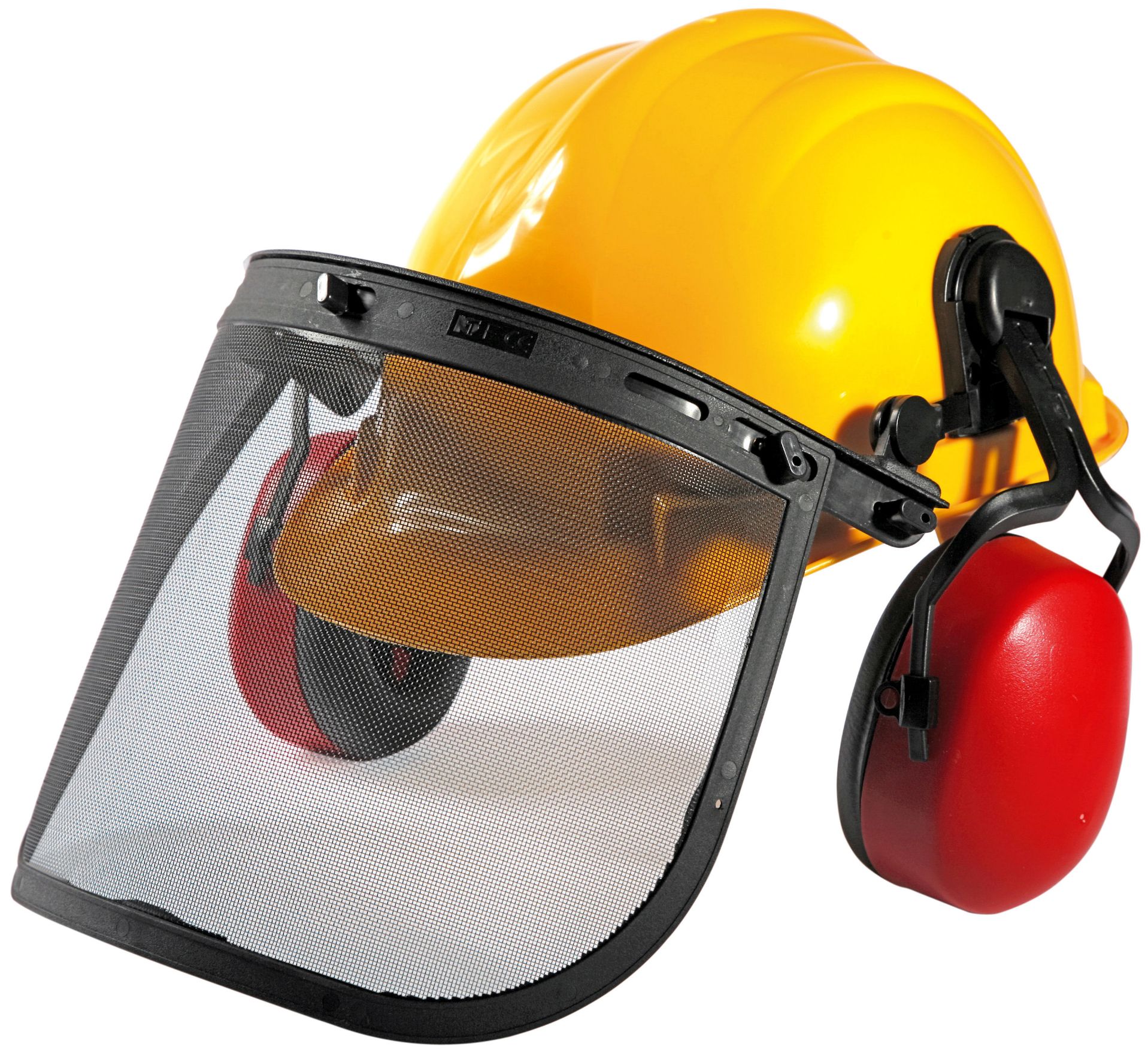 Casque de protection Texas avec écran de protection et cache-oreilles