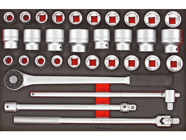 Jeu de douilles Teng Tools TTESK32; EVA; 32 unités
