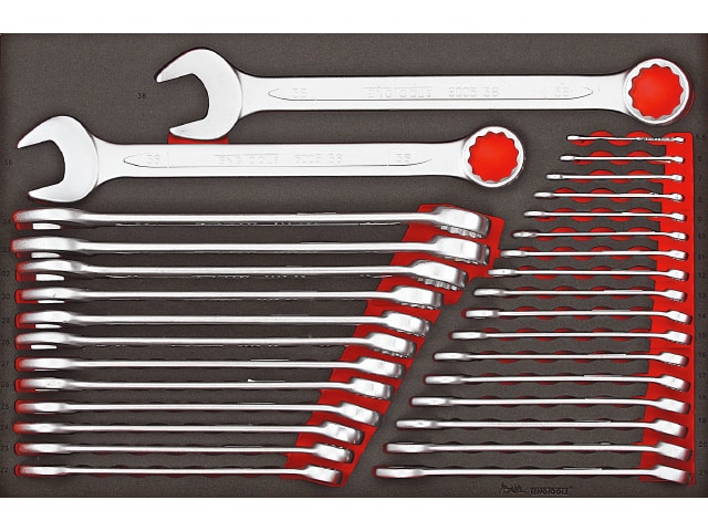 Jeu de clés combinées Teng Tools TTESP31; EVA; 31 unités