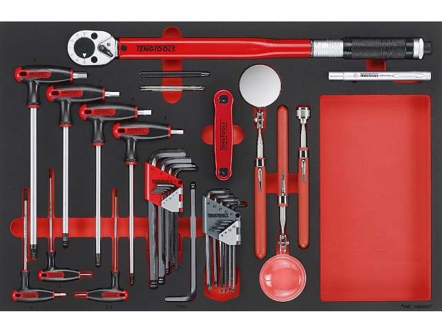 Ensemble d'outils Teng Tools TTEX17; EVA; 17 unités