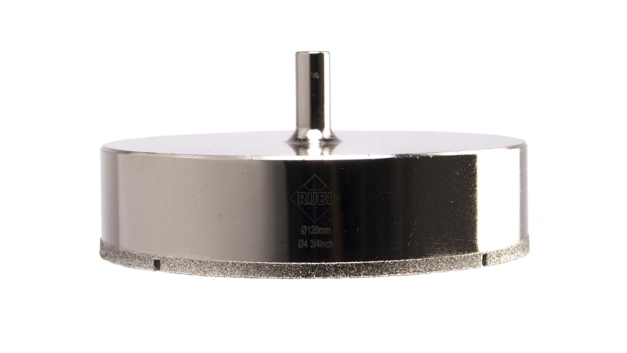 Foret diamant pour forage humide Rubi EASY GRES; 120 mm