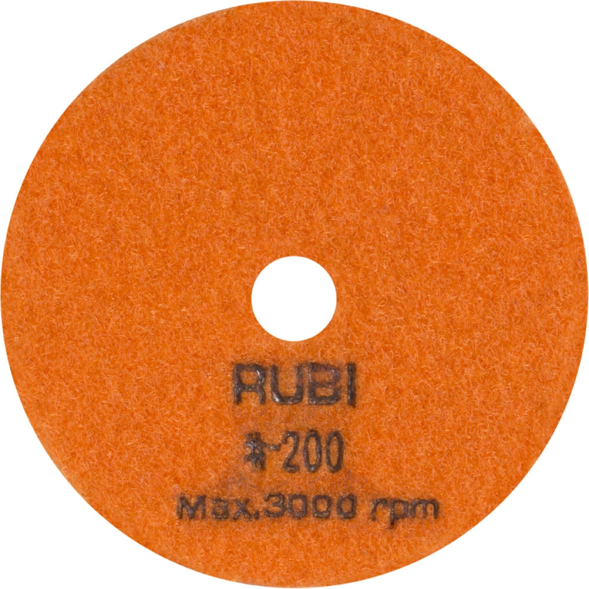 Disque de polissage diamant Rubi 62972; 100 mm