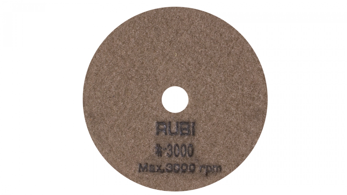 Disque de polissage diamant Rubi 62976; 100 mm