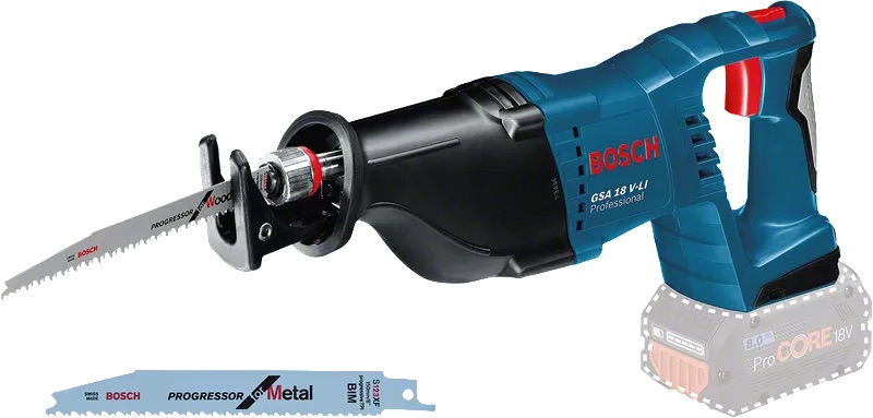 Scie sabre Bosch GSA 18 V-LI (sans batterie et chargeur)